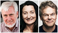 John O’Keefe et le couple norvégien Edvard et May Britt-Moser 