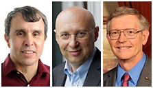 Éric Betzig, Stephan W. Hell et William Moerner 