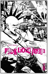 Couverture de Punk rock Jesus, édité chez DC comics sous le label Vertigo.