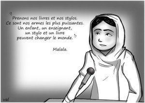 Dessin Malala